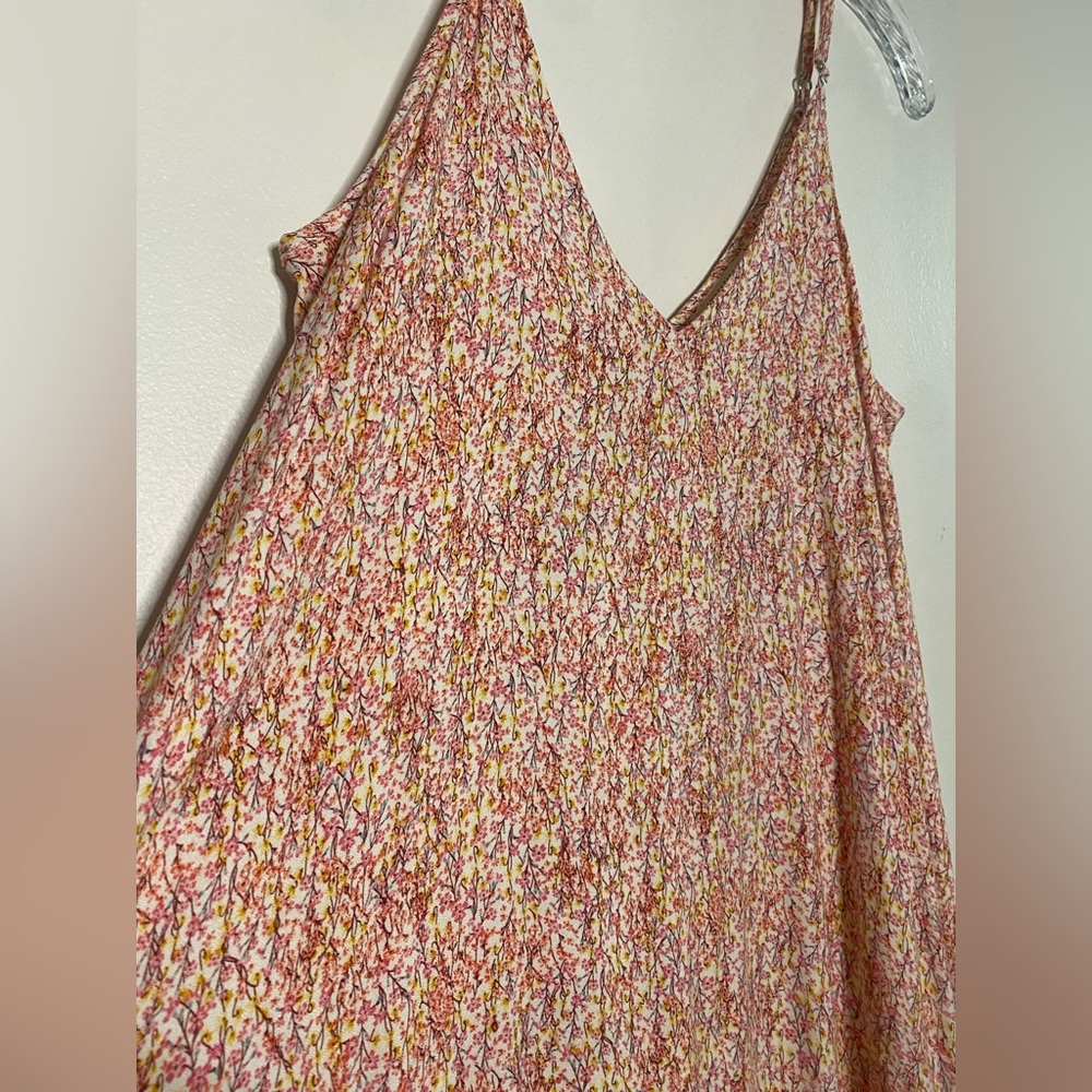 lovestitch Peach-Pink Floral Maxi Dress - Picture 4 of 4